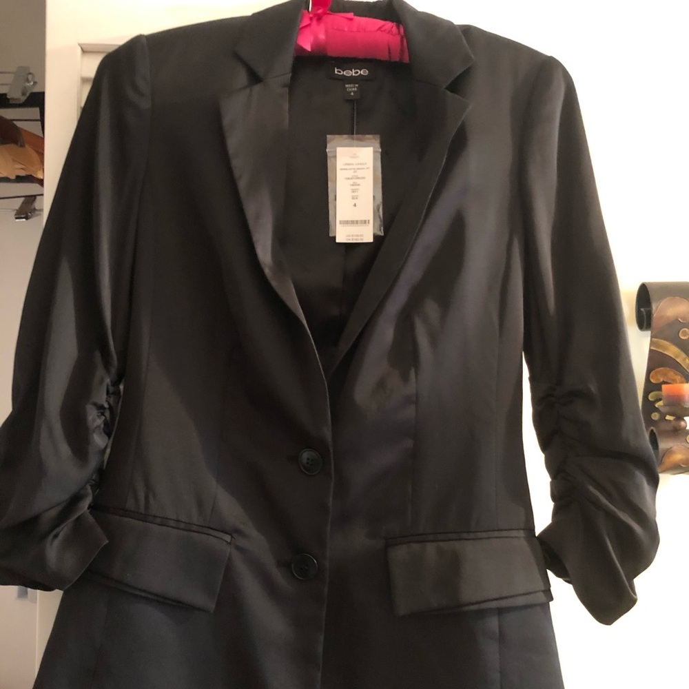 Bebe satin jacket